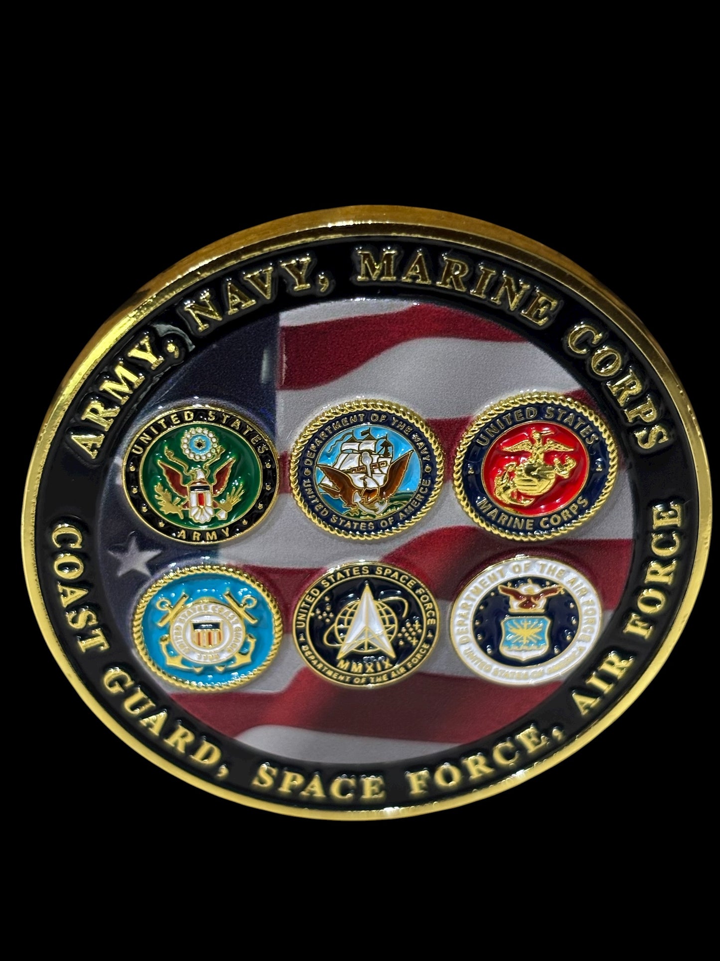 Military Veteran Challenge Coin