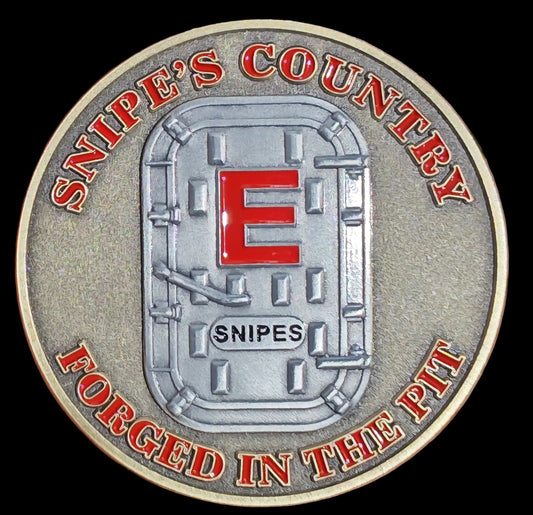 Navy Engineering “Snipes” Challenge Coin