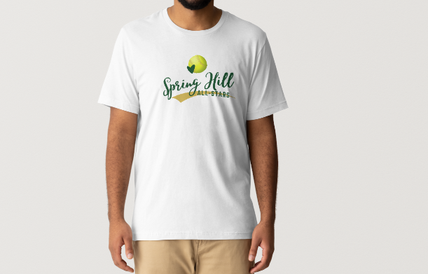 2025 Spring Hill All Stars Roster Shirt