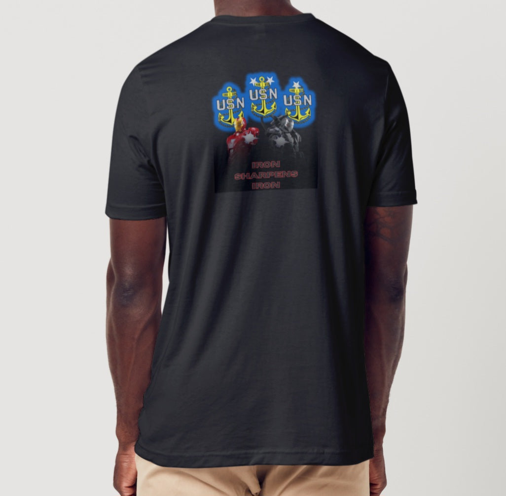 Iron Man "Iron Sharpens Iron" Shirt