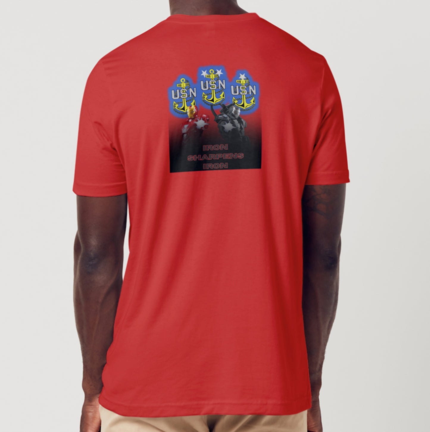 Iron Man "Iron Sharpens Iron" Shirt