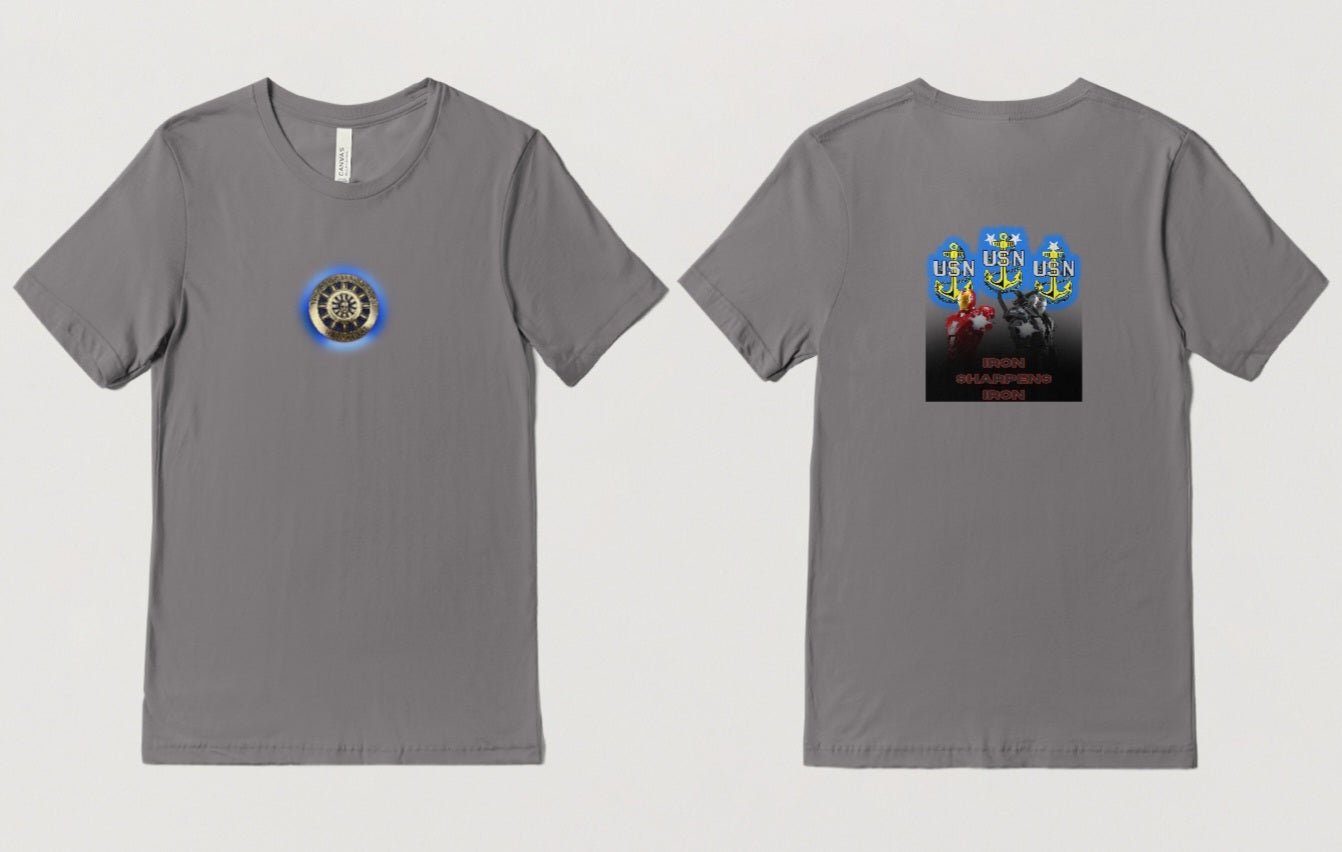 Iron Man "Iron Sharpens Iron" Shirt