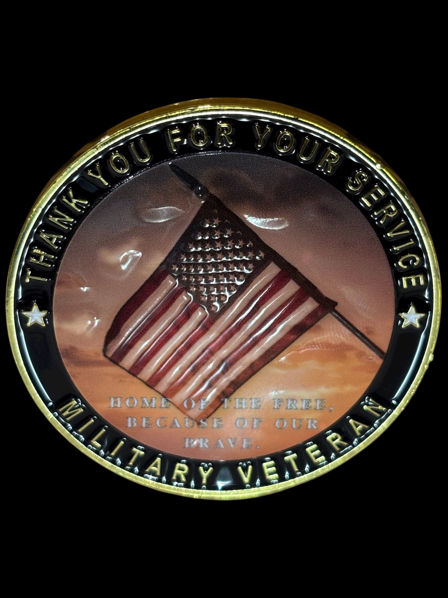 Military Veteran Challenge Coin