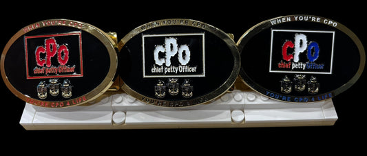nWo CPO Belt Buckle