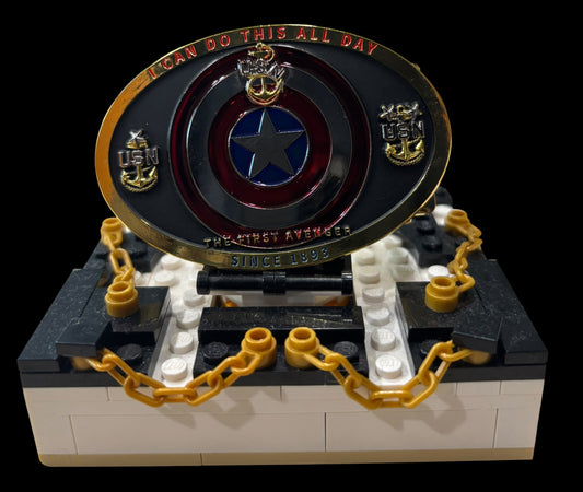 Captain America CPO Belt Buckle