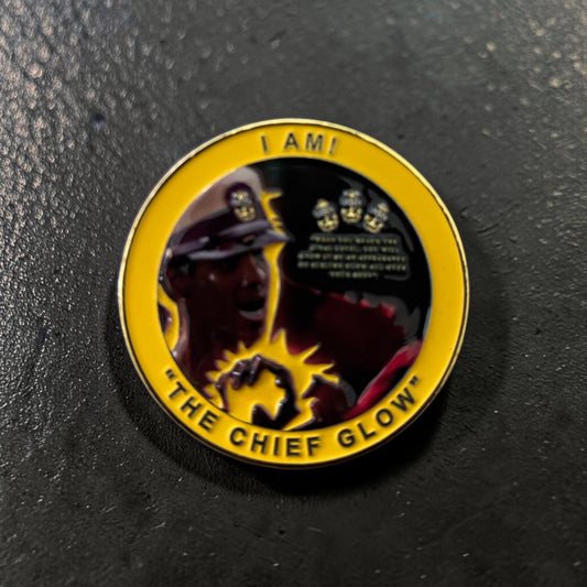 BGTLD “Who’s The Mastah Chief?” Glow-In-The-Dark Challenge Coin