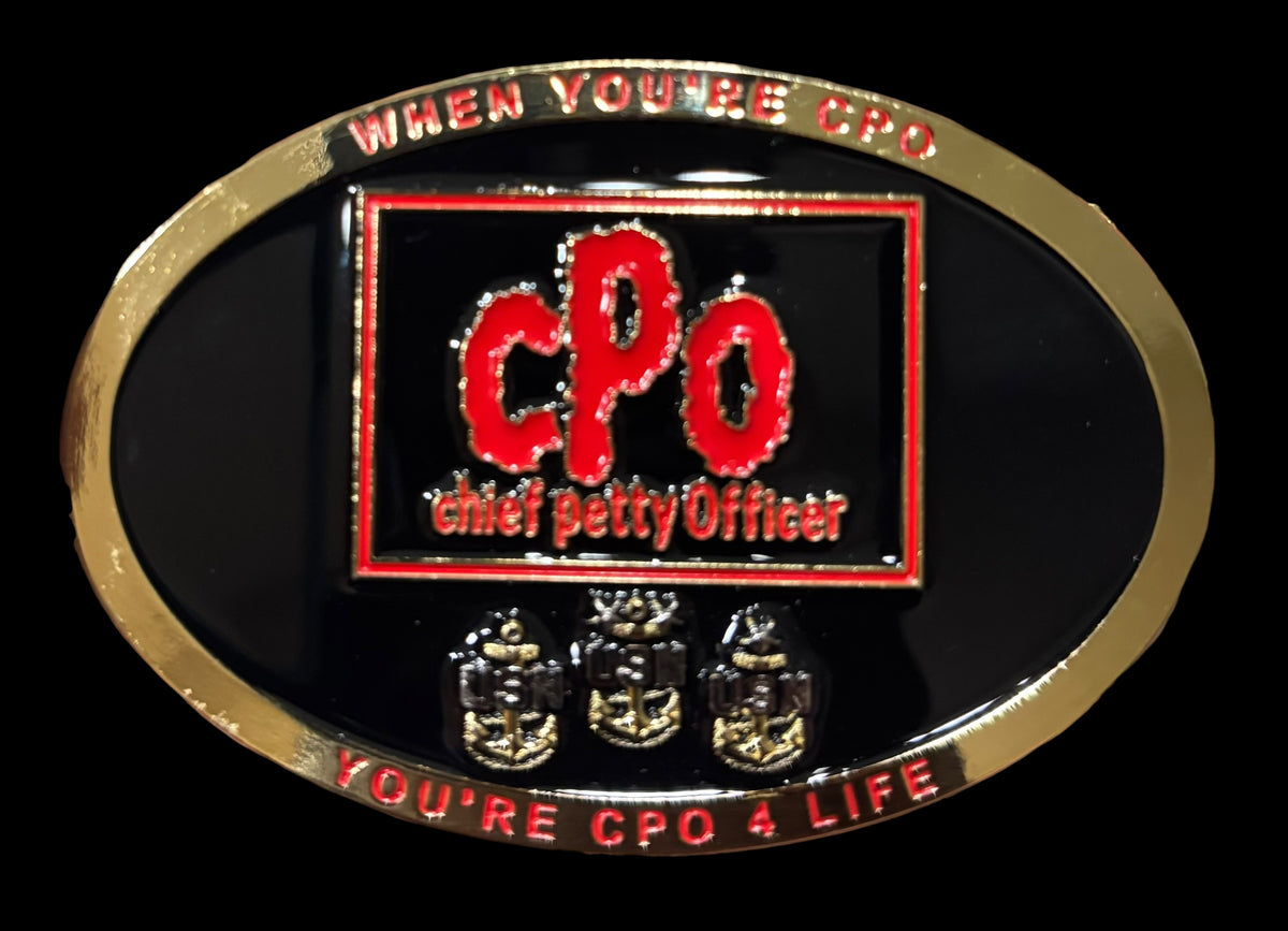 nWo CPO Belt Buckle