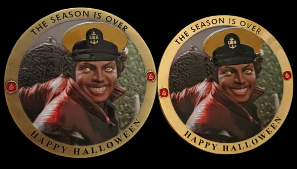 Thriller Halloween CPO Challenge Coin