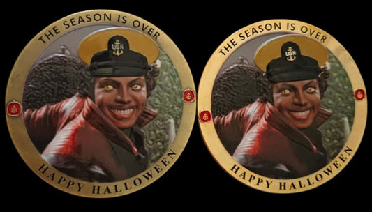 Thriller Halloween CPO Challenge Coin