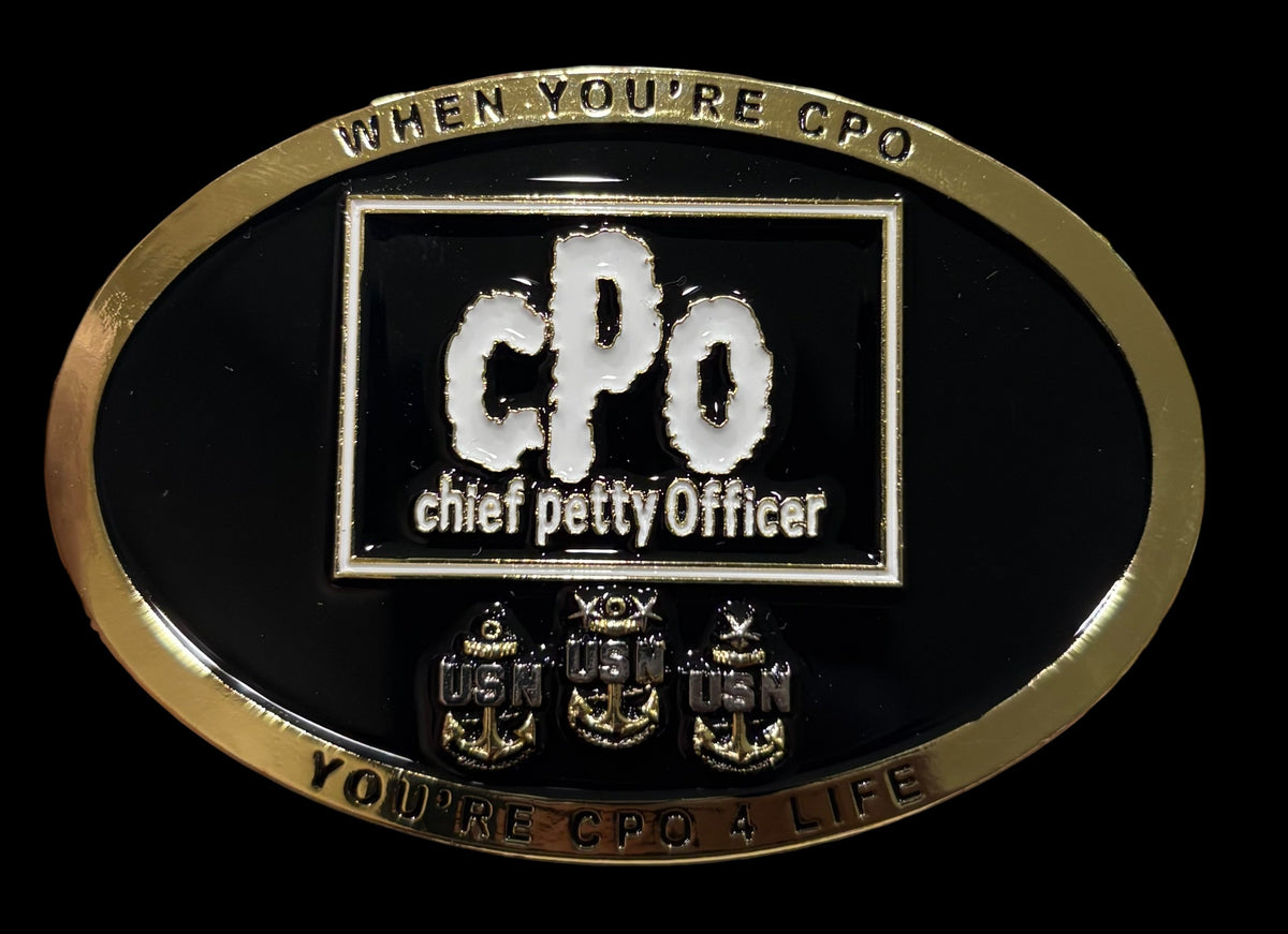 nWo CPO Belt Buckle