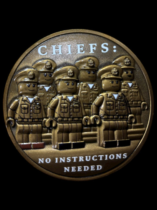 Lego Chief Petty Officer Challenge Coin