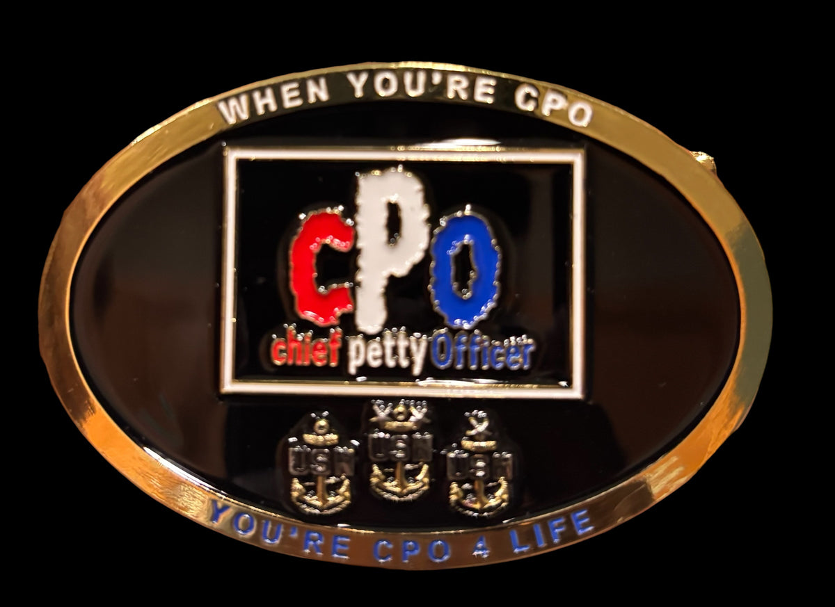 nWo CPO Belt Buckle