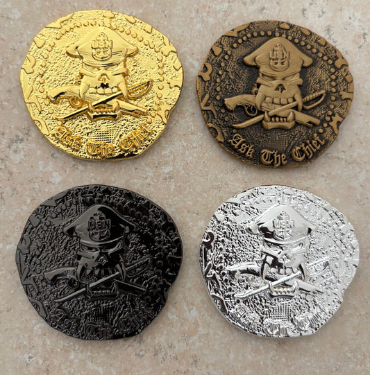 Pirates Booty CPO Challenge Coin