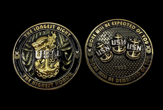 Final Night CPO Challenge Coin