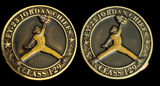 FY23 Jordan Chief Challenge Coin