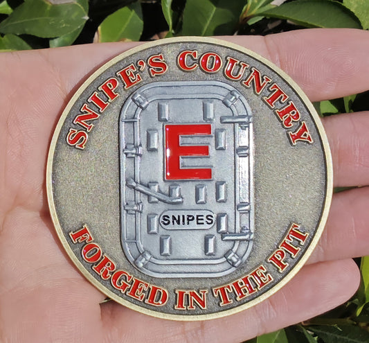 ***Pre-Sale*** Navy Engineering “Snipes” Challenge Coin