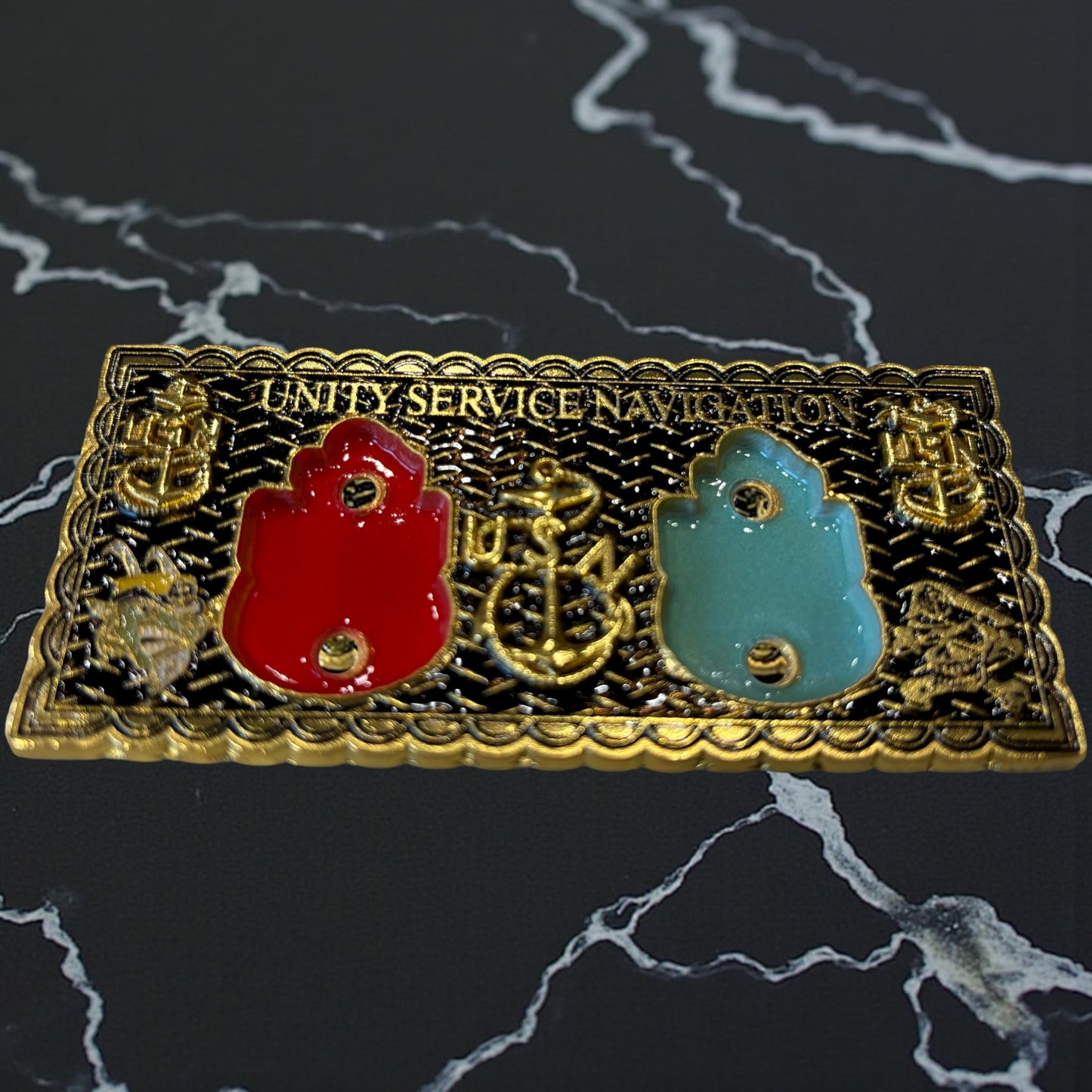 Golden Ticket Anchor Holder Challenge Coin