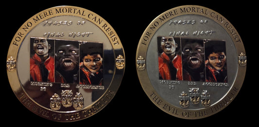 Thriller Halloween CPO Challenge Coin