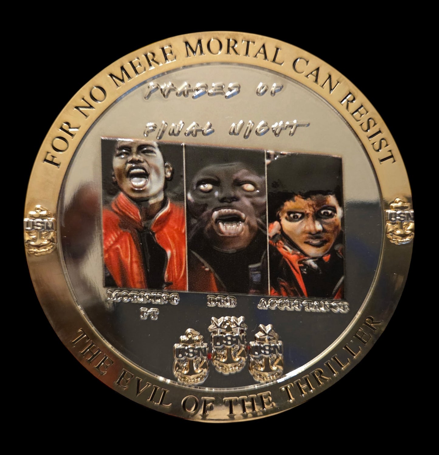 Thriller Halloween CPO Challenge Coin