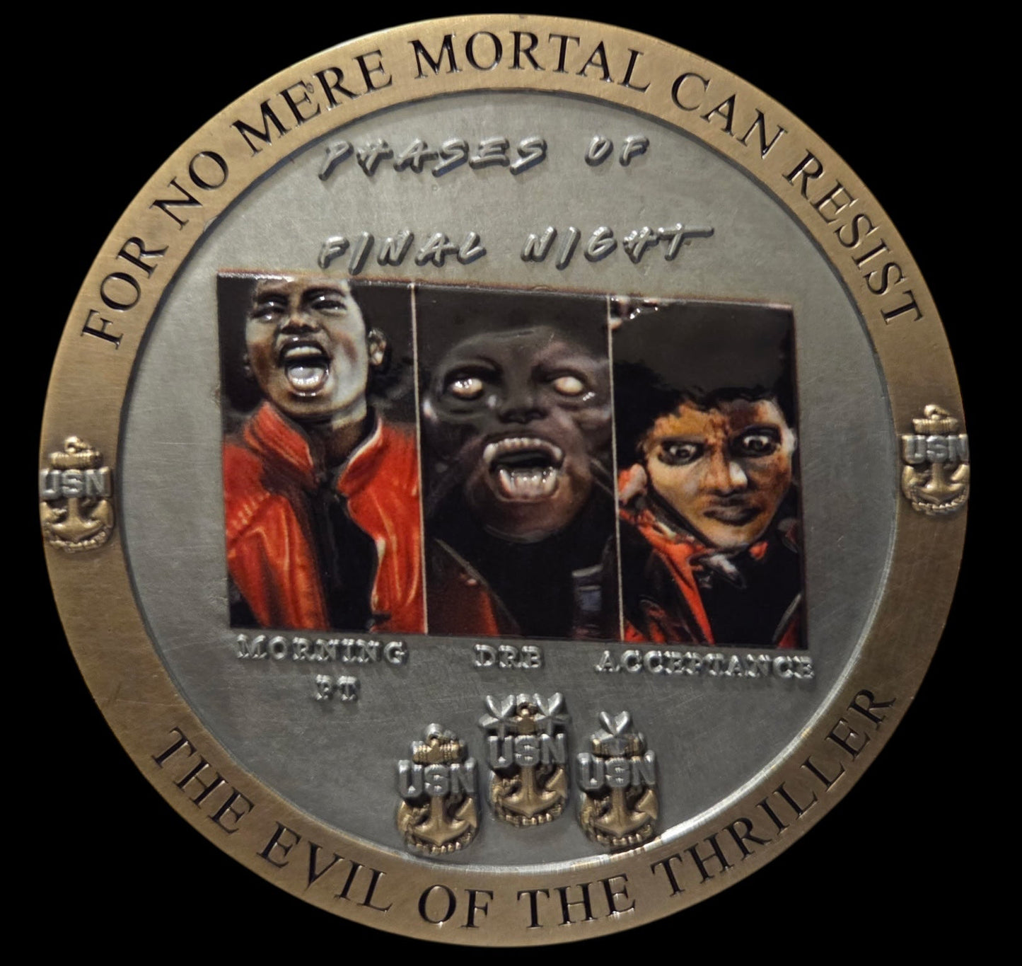 Thriller Halloween CPO Challenge Coin
