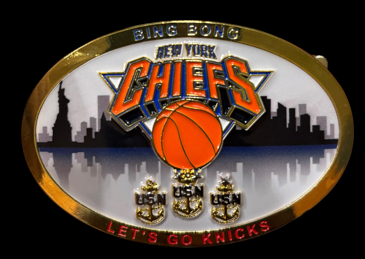 New York Knicks CPO Belt Buckle