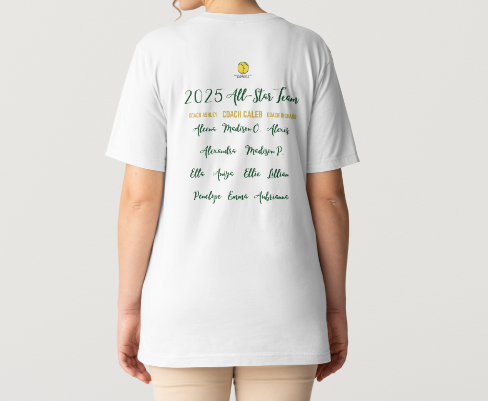 2025 Spring Hill All Stars Roster Shirt