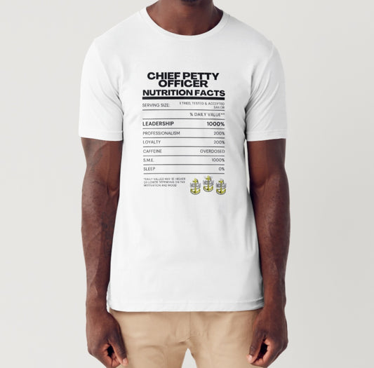 "CPO Nutritional Facts" Shirt
