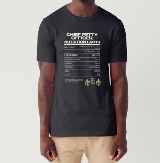 "CPO Nutritional Facts" Shirt